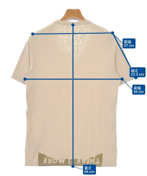 Maison Margiela（メゾンマルジェラ）Tシャツ・カットソー ベージュ サイズ:S メンズ/2200682326087