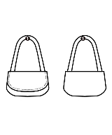 Maison Margiela（メゾンマルジェラ）クラッチバッグ 黒 サイズ:- レディース/2200682543019