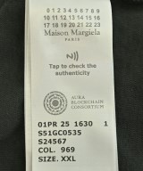 Maison Margiela（メゾンマルジェラ）Tシャツ・カットソー 黒 サイズ:XXL メンズ/2200682659031