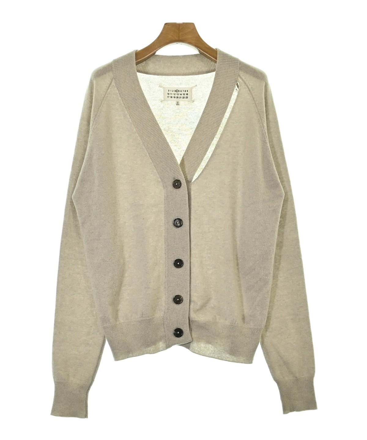 c*m様 Maison Margiela ベージュ カーディガン M Maison Margiela（メゾンマルジェラ）カーディガン ベージュ サイズ:S