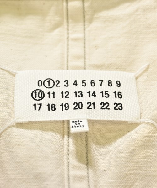 Maison Margiela（メゾンマルジェラ）カバーオール 白 サイズ:46(M位) メンズ/2200683915013