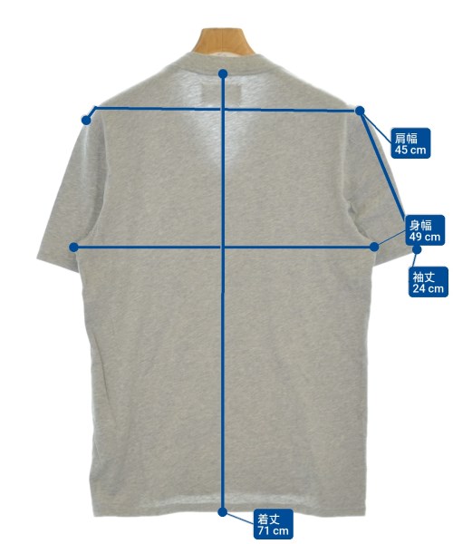 Maison Margiela（メゾンマルジェラ）Tシャツ・カットソー グレー サイズ:48(L位) メンズ/2200684162027