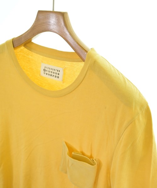 Maison Margiela（メゾンマルジェラ）Tシャツ・カットソー 黄 サイズ:48(L位) メンズ/2200684317038