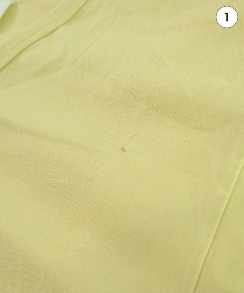 Maison Margiela（メゾンマルジェラ）Tシャツ・カットソー 黄 サイズ:48(L位) メンズ/2200684317045
