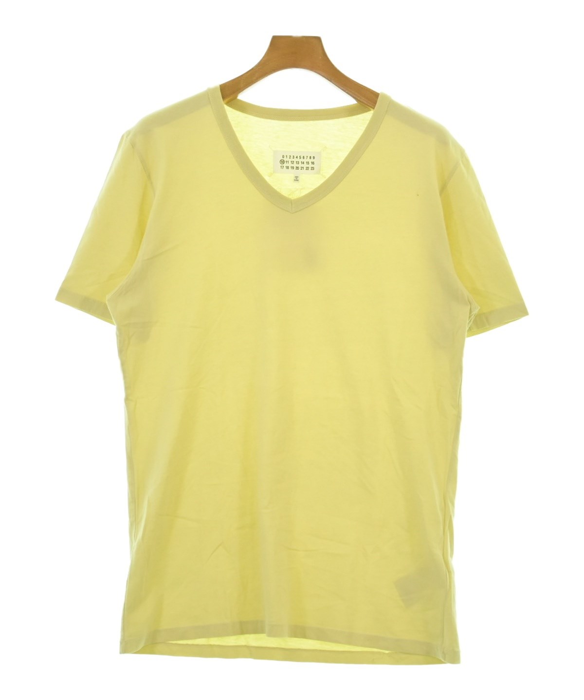 Maison Margiela（メゾンマルジェラ）Tシャツ・カットソー 黄 サイズ 