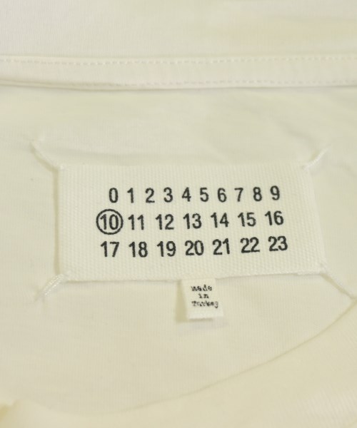 Maison Margiela（メゾンマルジェラ）Tシャツ・カットソー 白 サイズ:S メンズ/2200678491089