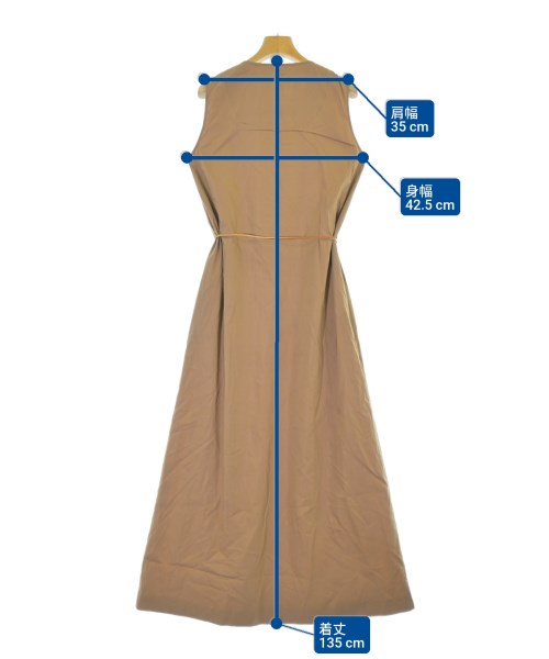 Maison Margiela（メゾンマルジェラ）ワンピース 茶 サイズ:38(S位) レディース/2200684643014