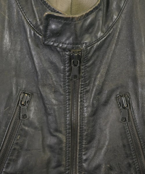 Maison Margiela（メゾンマルジェラ）ライダース 黒 サイズ:50(XL位) メンズ/2200684745053
