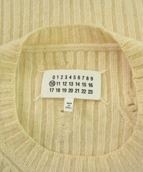 Maison Margiela（メゾンマルジェラ）ニット・セーター ベージュ サイズ:S メンズ/2200684745152