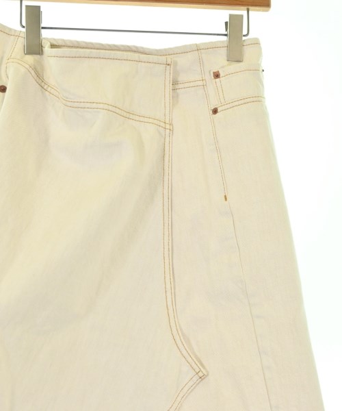 Maison Margiela（メゾンマルジェラ）ひざ丈スカート 白 サイズ:38(S位) レディース/2200677627021