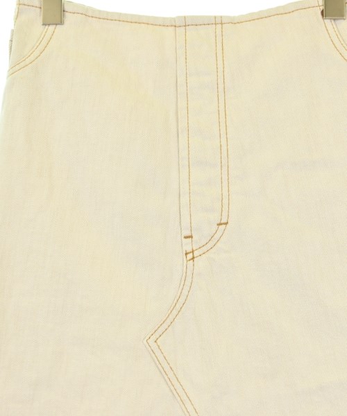 Maison Margiela（メゾンマルジェラ）ひざ丈スカート 白 サイズ:38(S位) レディース/2200677627021