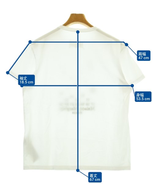 Maison Margiela（メゾンマルジェラ）Tシャツ・カットソー 白 サイズ:XS メンズ/2200684832036