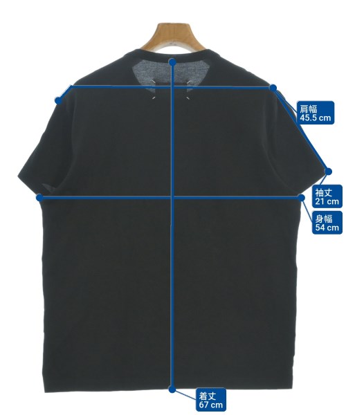Maison Margiela（メゾンマルジェラ）Tシャツ・カットソー 黒 サイズ:46(M位) メンズ/2200685223048