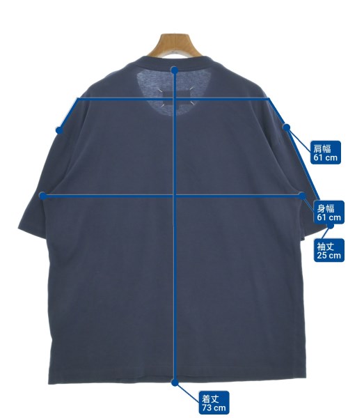Maison Margiela（メゾンマルジェラ）Tシャツ・カットソー 紺 サイズ:44(S位) メンズ/2200685223062