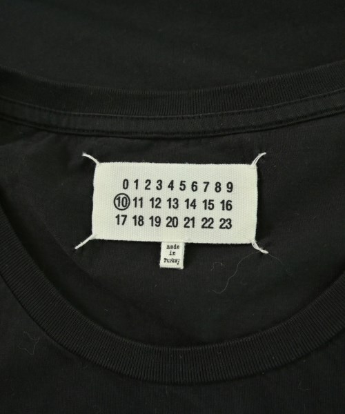 Maison Margiela（メゾンマルジェラ）Tシャツ・カットソー 黒 サイズ:48(L位) メンズ/2200681040052
