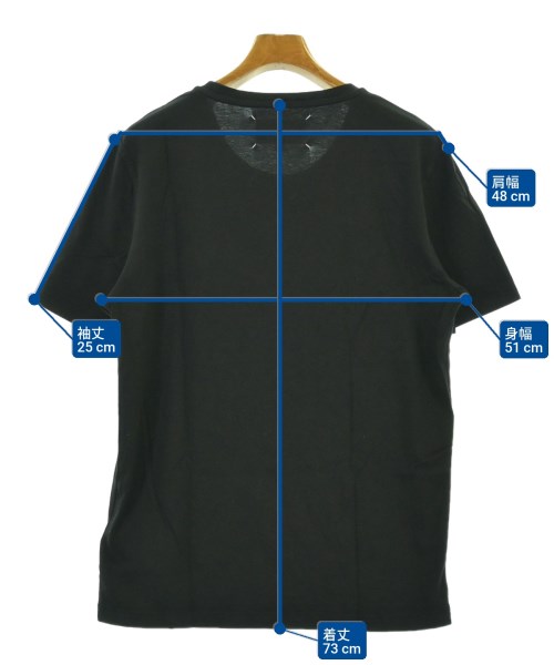 Maison Margiela（メゾンマルジェラ）Tシャツ・カットソー 黒 サイズ:48(L位) メンズ/2200681040052
