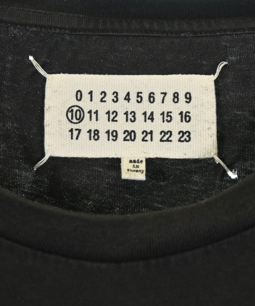Maison Margiela（メゾンマルジェラ）Tシャツ・カットソー 黒 サイズ:48(L位) メンズ/2200685847060