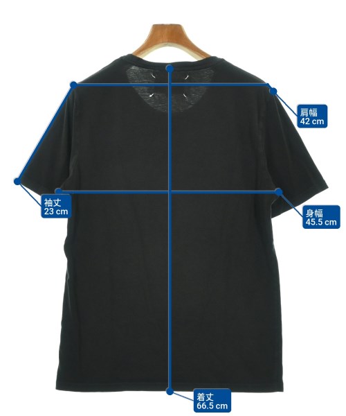 Maison Margiela（メゾンマルジェラ）Tシャツ・カットソー 黒 サイズ:48(L位) メンズ/2200685847060