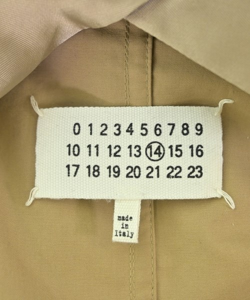 Maison Margiela（メゾンマルジェラ）トレンチコート ベージュ サイズ:46(M位) メンズ/2200685890011