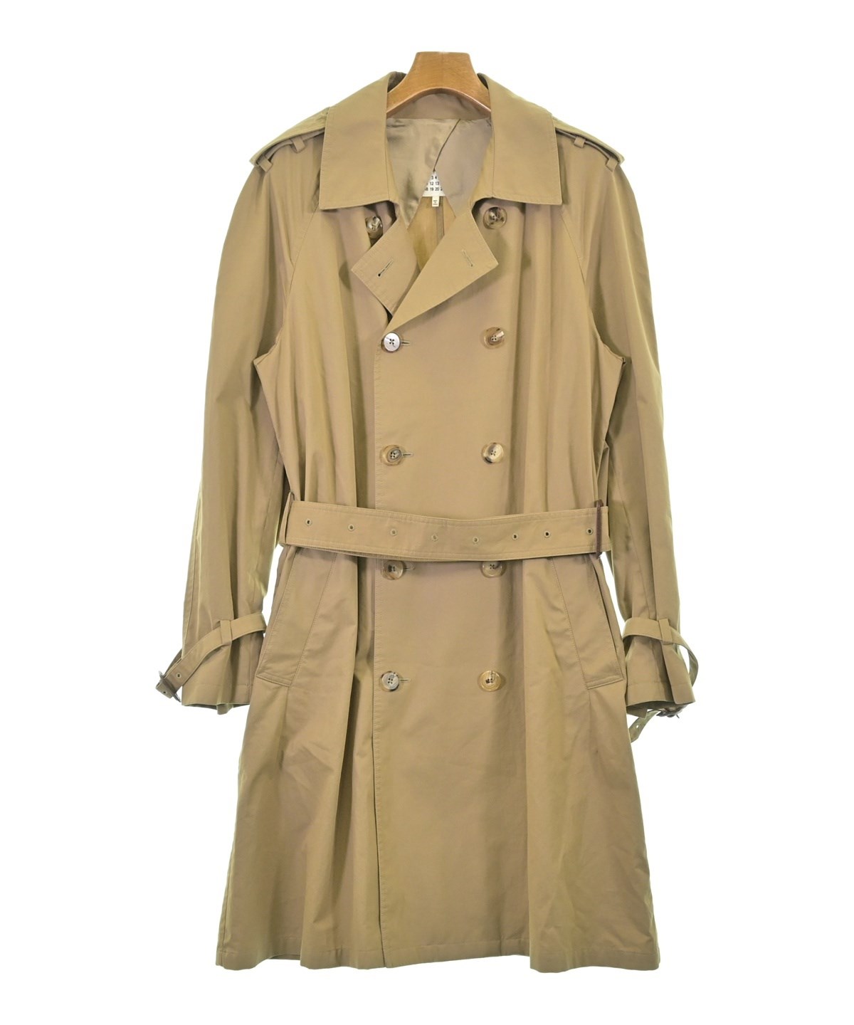 margiela マルジェラ　トレンチ　コート　ベージュ　レプリカ　アウター Maison Margiela（メゾンマルジェラ）トレンチコート ベージュ サイズ