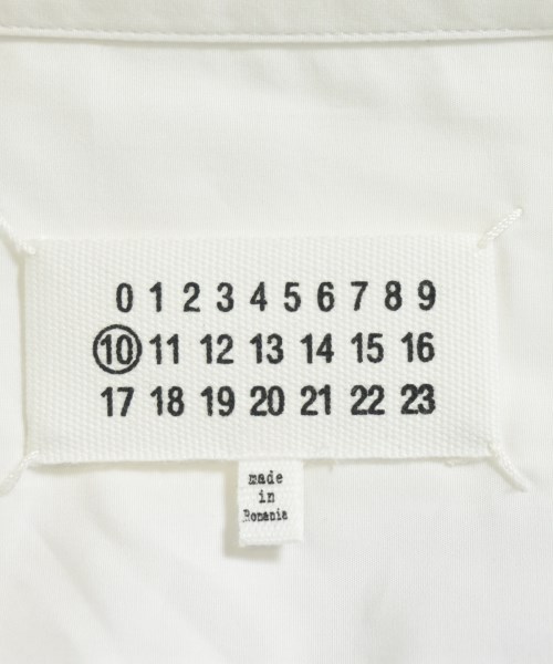 Maison Margiela（メゾンマルジェラ）カジュアルシャツ 白 サイズ:41(XL位) メンズ/2200685733011