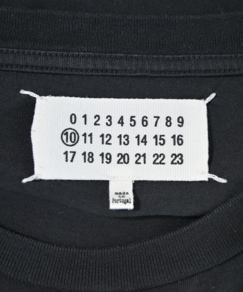 Maison Margiela（メゾンマルジェラ）Tシャツ・カットソー 黒 サイズ:46(M位) メンズ/2200686185109