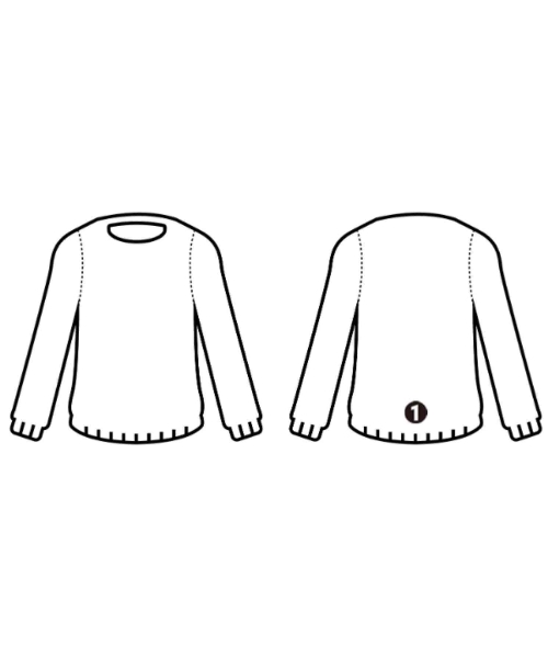 Maison Margiela（メゾンマルジェラ）ニット・セーター 黒 サイズ:S メンズ/2200686185116