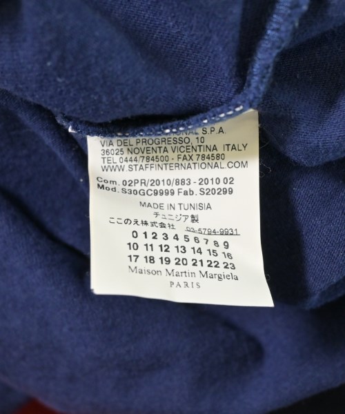 Maison Margiela（メゾンマルジェラ）Tシャツ・カットソー 紺 サイズ:S メンズ/2200681321342