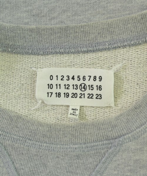 Maison Margiela（メゾンマルジェラ）スウェット グレー サイズ:54(XXXL位) メンズ/2200677868370