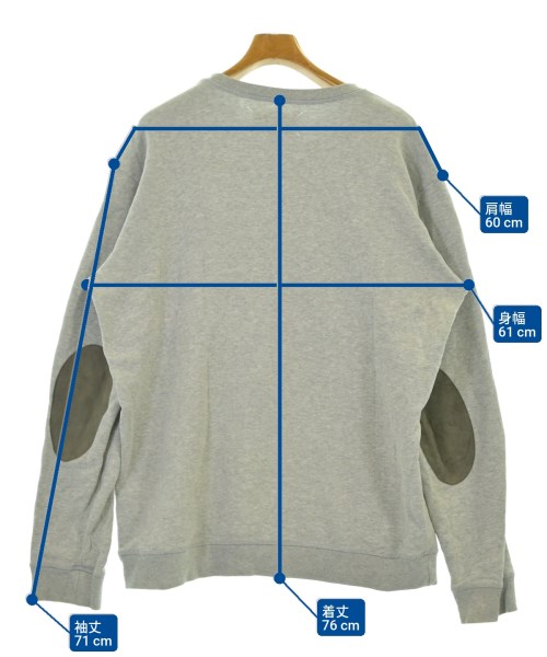 Maison Margiela（メゾンマルジェラ）スウェット グレー サイズ:54(XXXL位) メンズ/2200677868370