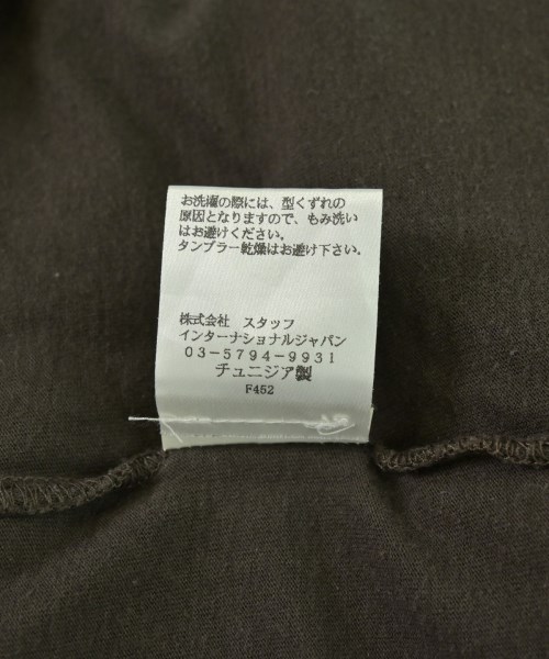 Maison Margiela（メゾンマルジェラ）Tシャツ・カットソー 茶 サイズ:L メンズ/2200687524037