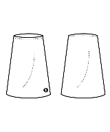 Maison Margiela（メゾンマルジェラ）ロング・マキシ丈スカート 赤 サイズ:38(S位) レディース/2200682079044