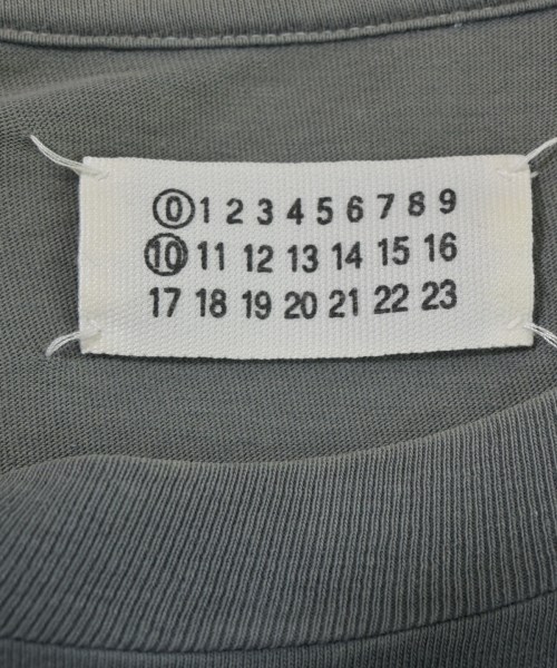 Maison Margiela（メゾンマルジェラ）Tシャツ・カットソー グレー サイズ:M メンズ/2200687759057
