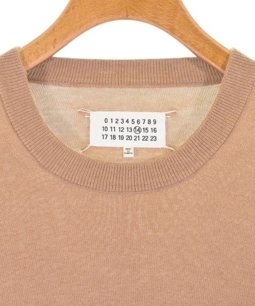 Maison Margiela（メゾンマルジェラ）ニット・セーター ベージュ サイズ:S メンズ/2200682281041
