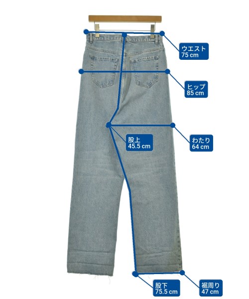 Maison Margiela（メゾンマルジェラ）デニムパンツ 青 サイズ:25(S位) レディース/2200689065019