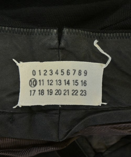 Maison Margiela（メゾンマルジェラ）スラックス 黒 サイズ:52(XXL位) メンズ/2200689233029