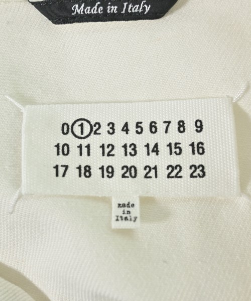 Maison Margiela（メゾンマルジェラ）デニムジャケット 白 サイズ:38(S位) レディース/2200689631016