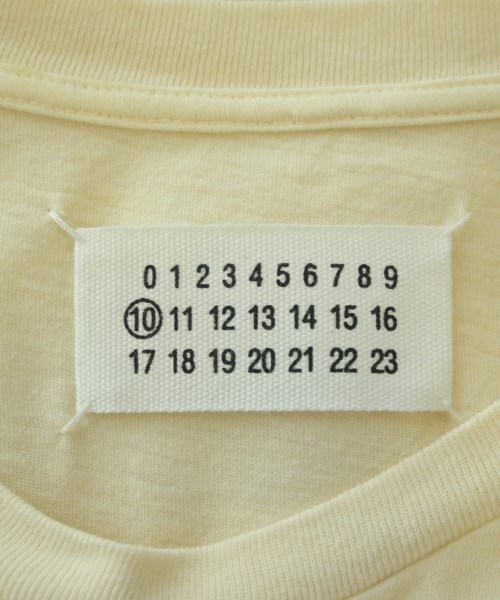 Maison Margiela（メゾンマルジェラ）Tシャツ・カットソー 黄 サイズ:50(XL位) メンズ/2200683226058