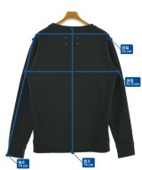Maison Margiela（メゾンマルジェラ）スウェット 黒 サイズ:48(L位) メンズ/2200690764055