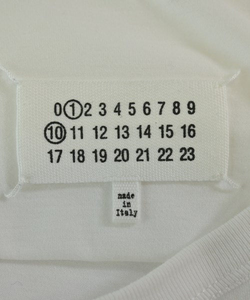 Maison Margiela（メゾンマルジェラ）Tシャツ・カットソー 白 サイズ:L メンズ/2200687850129