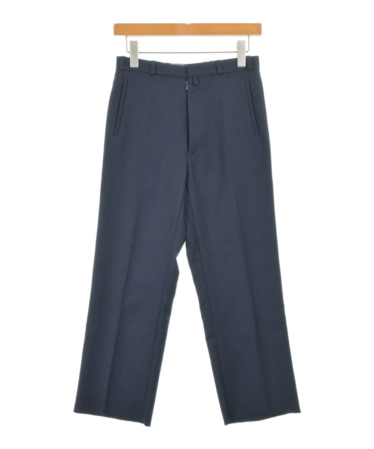 マルジェラ　1996 artisanal シルク　スラックス Maison Margiela（メゾンマルジェラ）スラックス 紺 サイズ:36(XS位