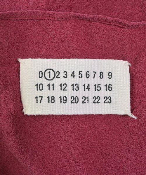 Maison Margiela（メゾンマルジェラ）ブラウス 赤 サイズ:40(M位) レディース/2200691415031