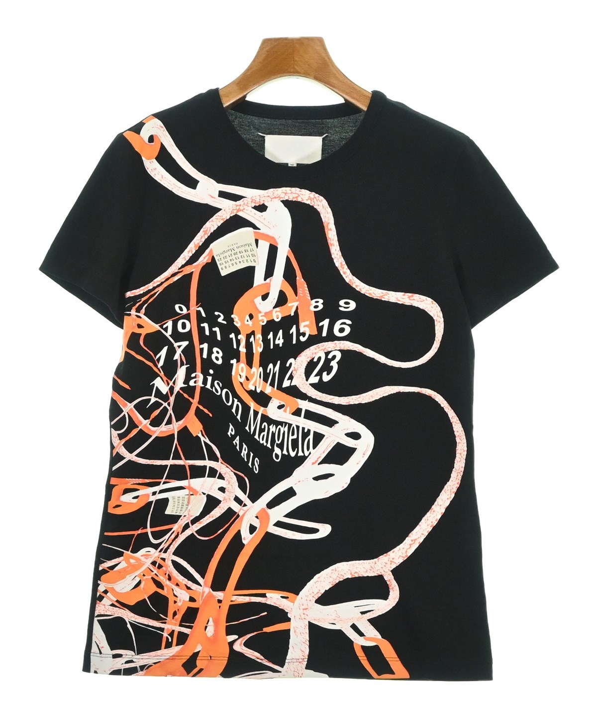ふーむMaison Margiela マルジェラ Tシャツ カットソー Maison Margiela（メゾンマルジェラ）Tシャツ・カットソー 黒 サイズ:M