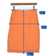 Maison Margiela（メゾンマルジェラ）ひざ丈スカート オレンジ サイズ:38(S位) レディース/2200691070223