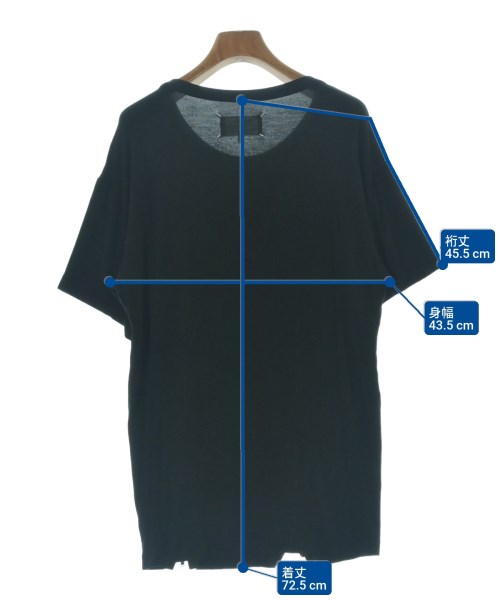 Maison Margiela（メゾンマルジェラ）Tシャツ・カットソー 黒 サイズ:S レディース/2200689787157