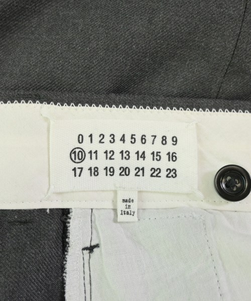 Maison Margiela（メゾンマルジェラ）スラックス グレー サイズ:44(S位) メンズ/2200692397046