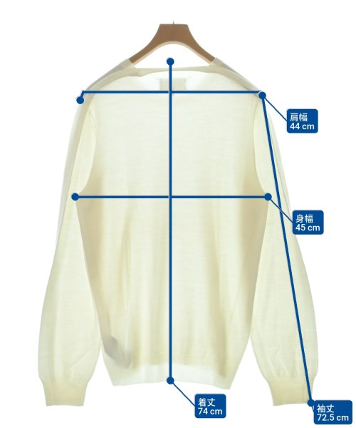 Maison Margiela（メゾンマルジェラ）ニット・セーター 白 サイズ:XL メンズ/2200687519163