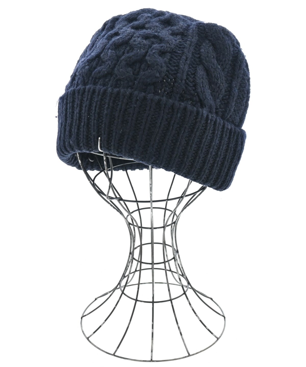 美品★ メゾンマルジェラ ニット帽 ネイビー Martin Margiela Maison Margiela（メゾンマルジェラ）ニットキャップ・ビーニー 紺