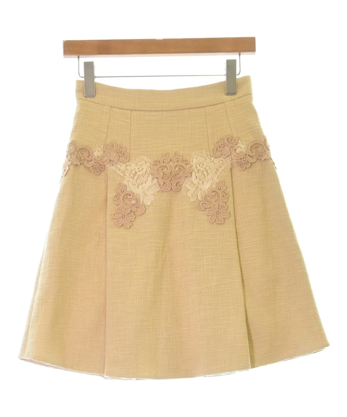 DOLCE&GABBANA ひざ丈スカート ベージュ 2007524N0012 DOLCE&GABBANA(ドルチェアンドガッバーナ)ひざ丈スカート