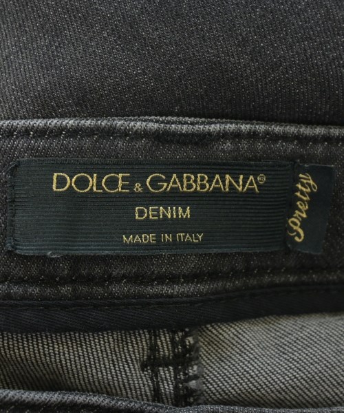 DOLCE&GABBANA（ドルチェアンドガッバーナ）デニムパンツ 黒 サイズ:36(XS位) レディース/2200620296083